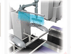 汽車在搬運保險杠時，靜電吸塵問題特別嚴重，影響下一步工序。